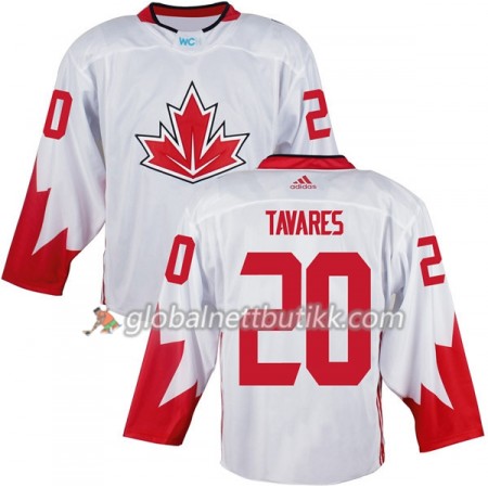Canada Hockeydrakt John Tavares 20 World Cup i ishockey 2016 Hvit - Herre